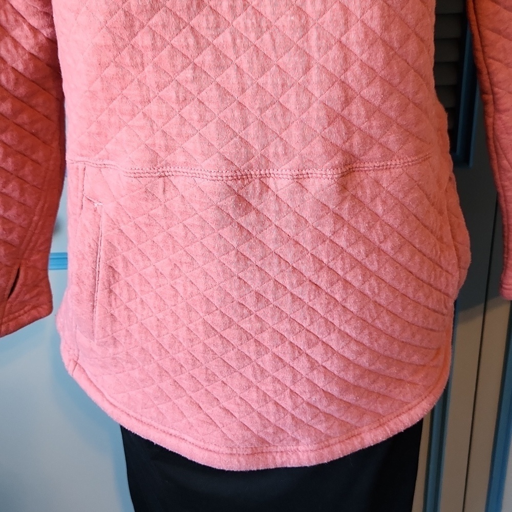 Pink Jackson Hole Quilted Sweater - Picture 4 of 12